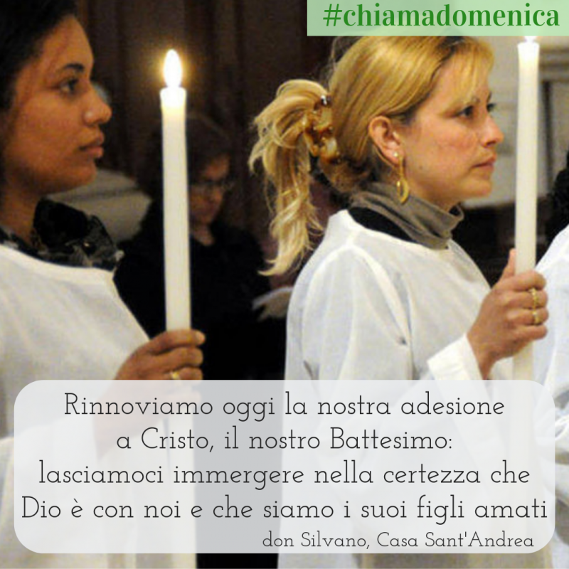 Tu Sei Il Figlio Mio L Amato Festa Del Battesimo Di Gesu Anno C Pastorale Vocazionale